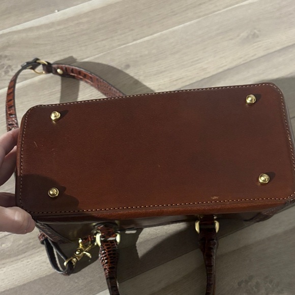 Brahmin Rich Brown Satchel/crossbody - Picture 8 of 14